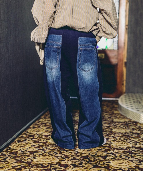 tsumori chisato niko and... デニムパッチワークパンツ niko and… TSUMORI CHISATO デニムパッチワークパンツ｜Yahoo