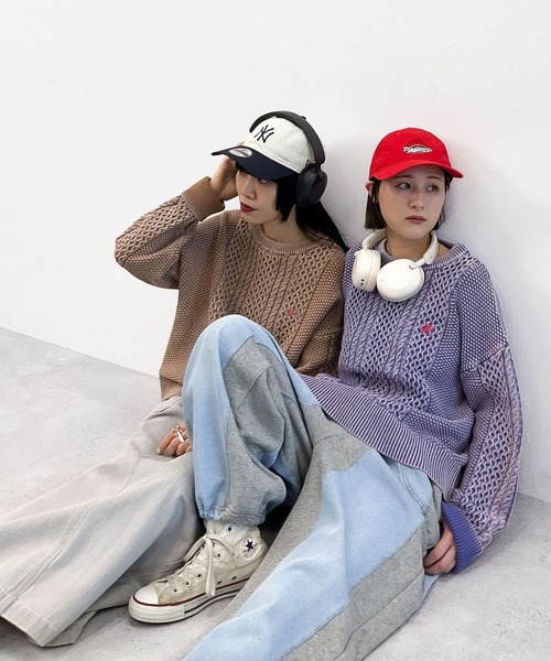 【ラスト1点　未使用品　Lサイズ】ニコアンド　デニムバッチワークパンツ　ネイビー 楽天市場】【SALE／30%OFF】パッチワークデニムパンツ niko and