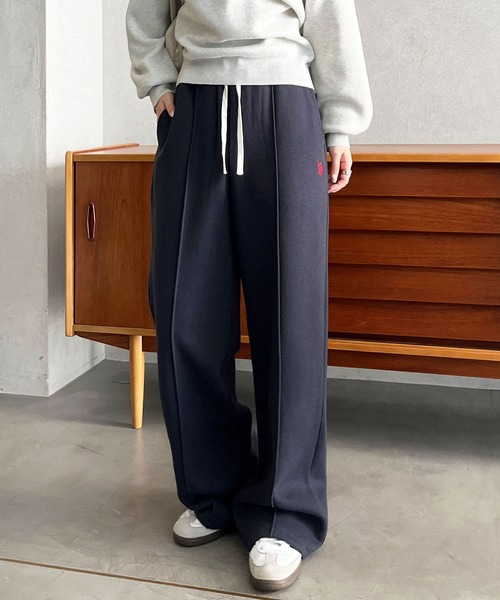 U.S. POLO ASSN.（ユーエスポロアッスン） ワイドパンツ スウェット