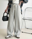 ワイドパンツ スウェットパンツ ジャージ Ge...の詳細画像1