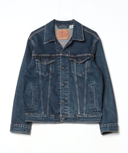 新品　Levi's ダークブルー デニムジャケット　S Levi's 「Levi's」 デニムジャケット S ダークインディゴブルー
