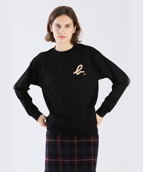 「agnes b.」 長袖カットソー MEDIUM ブラック レディース