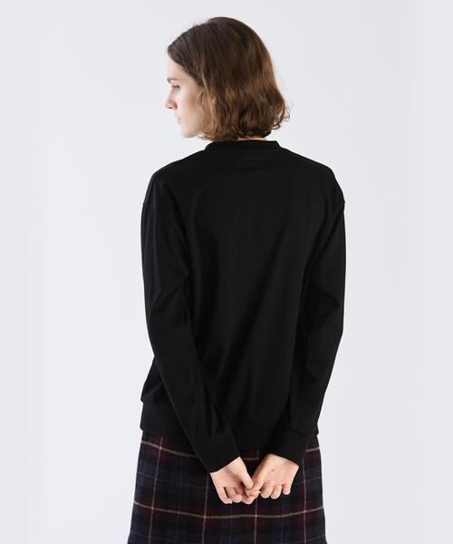 「agnes b.」 長袖カットソー MEDIUM ブラック レディース