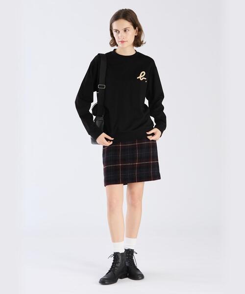 「agnes b.」 長袖カットソー MEDIUM ブラック レディース