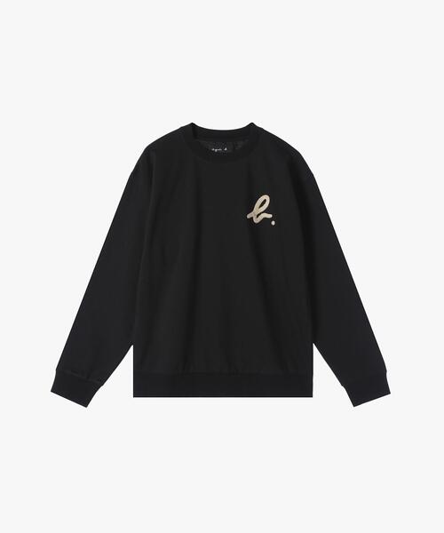 「agnes b.」 長袖カットソー MEDIUM ブラック レディース
