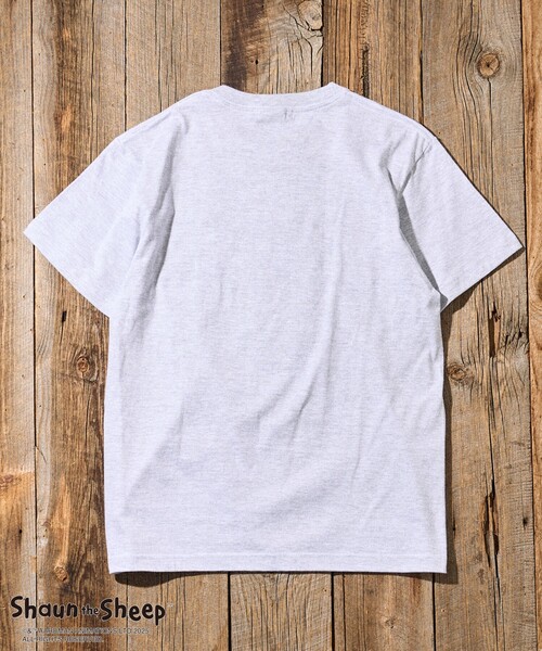 tシャツ Shaun the Sheep/ひつじのショーン 「Shaun the Sheep」フロントロゴプリントTシャツ/ひつじのショーン レディー Shaun the Sheep」フロントロゴプリントTシャツ｜フリークス