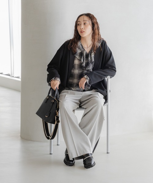 Elura（エルーラ） ジャケット テーラードジャケット サマ見え