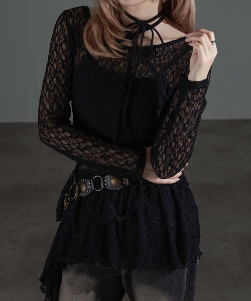 apres jour mignon（アプレジュールミニョン） tシャツ カスケード