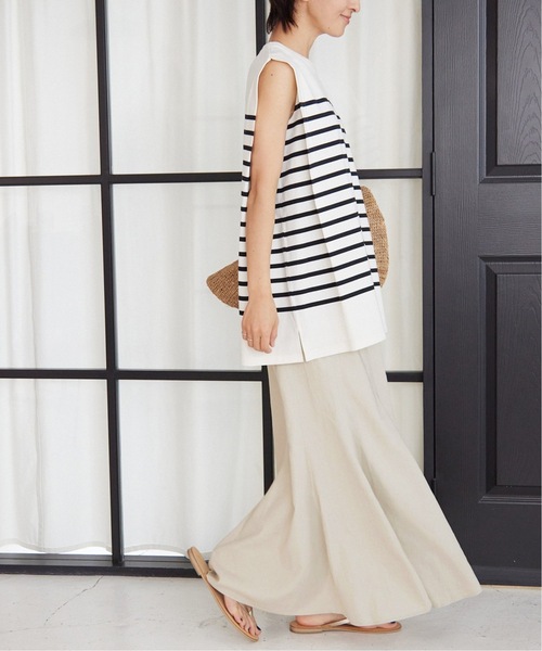 「JOURNAL STANDARD relume」 フレアスカート 38 ベージュ レディース_画像3