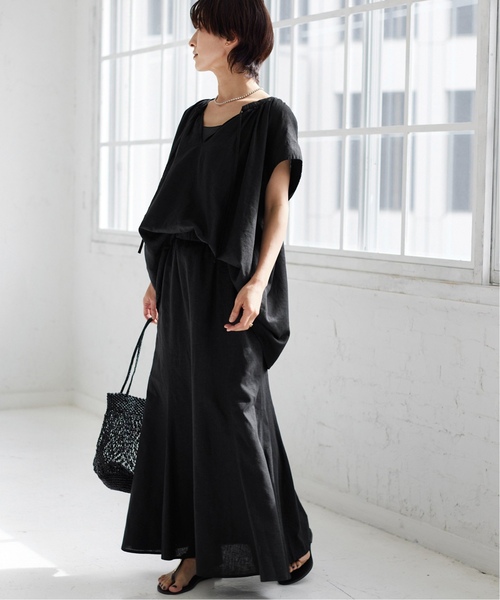 「JOURNAL STANDARD relume」 フレアスカート 38 ベージュ レディース_画像6