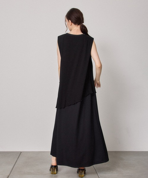 「PUBLIC TOKYO」 ノースリーブワンピース 1 アイボリー レディース_画像5