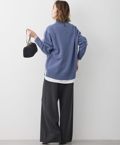 23区（ニジュウサンク） パンツ カシミヤブレンド ニット パンツ