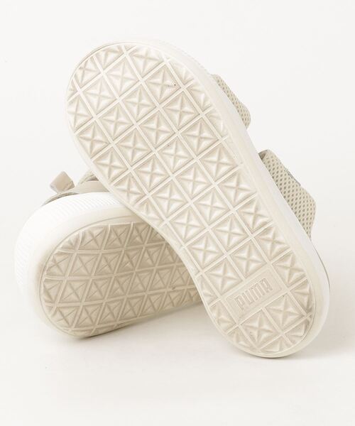 「PUMA」 フラットサンダル 23cm ベージュ レディース_画像3