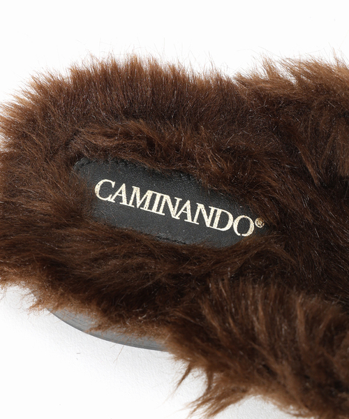 CAMINANDO（カミナンド） シューズ 別注 Fur付ミュール 25136W