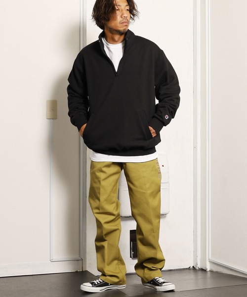 Champion（チャンピオン） スウェットカットソー L ブラック メンズ