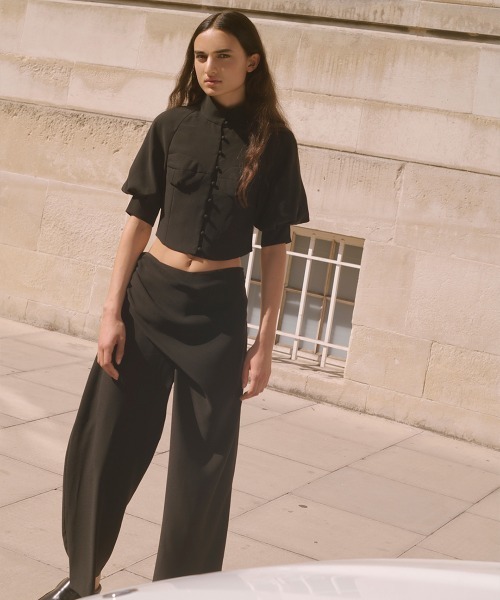 TELOPLAN（テーロプラン） ブラウス シャツ Kate China Top レディース