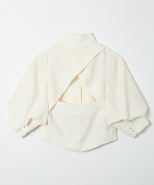 TELOPLAN（テーロプラン） ブラウス シャツ Kate China Top レディース