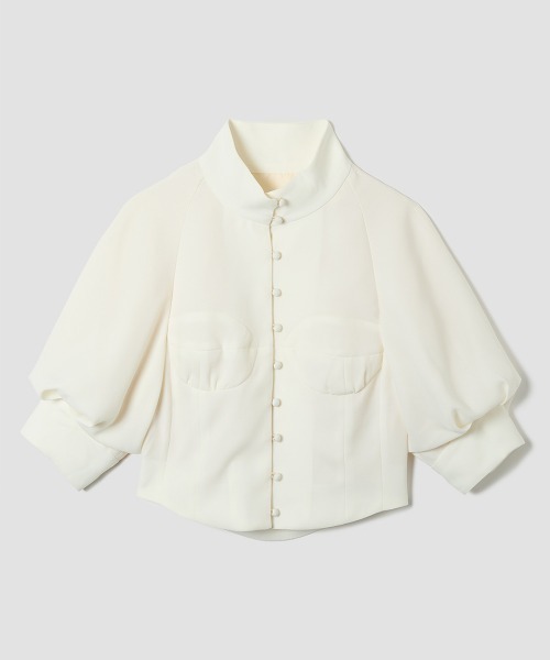 TELOPLAN（テーロプラン） ブラウス シャツ Kate China Top レディース