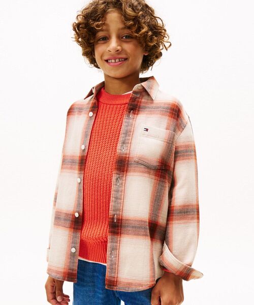 TOMMY HILFIGER（トミー・ヒルフィガー） ブラウス シャツ BOYS 