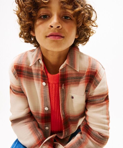 TOMMY HILFIGER（トミー・ヒルフィガー） ブラウス シャツ BOYS 