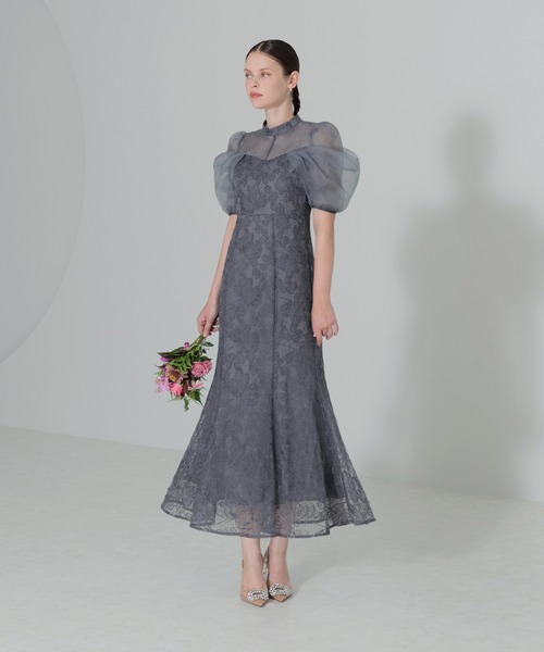 Leja（レジャ） 半袖ワンピース MEDIUM グレー レディース : ZOZOTOWN