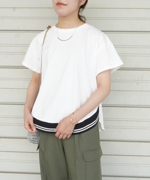 「LUCA/LADY LUCK LUCA」 半袖Tシャツ FREE ブラック レディースの画像2