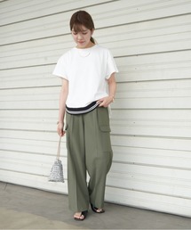 「LUCA/LADY LUCK LUCA」 半袖Tシャツ FREE ブラック レディースの画像6