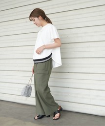 「LUCA/LADY LUCK LUCA」 半袖Tシャツ FREE ブラック レディースの画像7