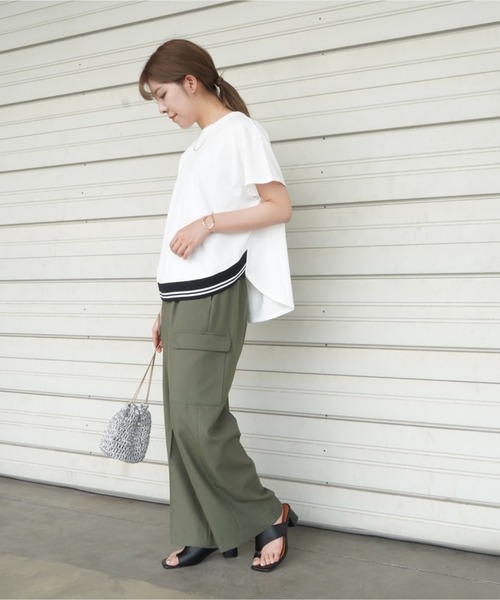 「LUCA/LADY LUCK LUCA」 半袖Tシャツ FREE ブラック レディース_画像7