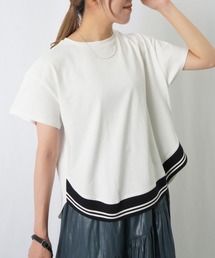 「LUCA/LADY LUCK LUCA」 半袖Tシャツ FREE ブラック レディースの画像9