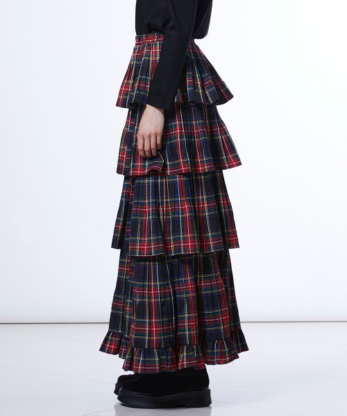 DOUBLE STANDARD CLOTHING フリルロングスカート DOUBLE STANDARD CLOTHING（ダブルスタンダードクロージング