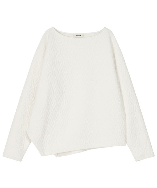 ZUCCa（ズッカ） トレーナー スウェット タイルジャガード / プル