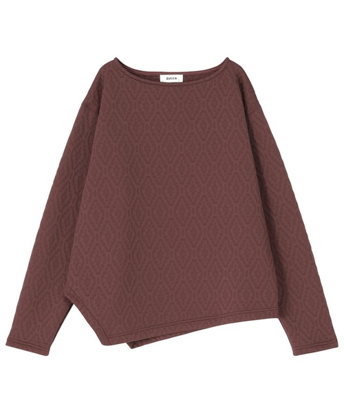 ZUCCa（ズッカ） トレーナー スウェット タイルジャガード / プル