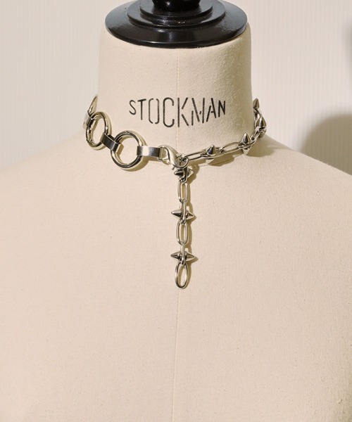 「Soierie/ソワリー」 Innocent spike necklace Soierie（ソワリー） ネックレス イノセント スパイク ネックレス
