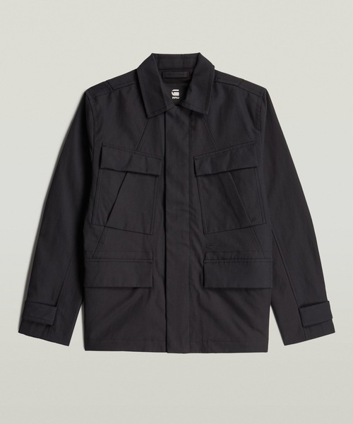 ミリタリージャケット モッズコート Clean Field Jacket/ミリタリーディテールクリーンフィールドジャケットの画像