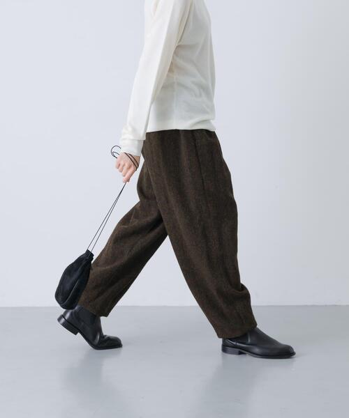 かぐれ新品！Wool tapered pants かぐれ パンツ Wool tapered pants レディース : ZOZOTOWN Yahoo!店