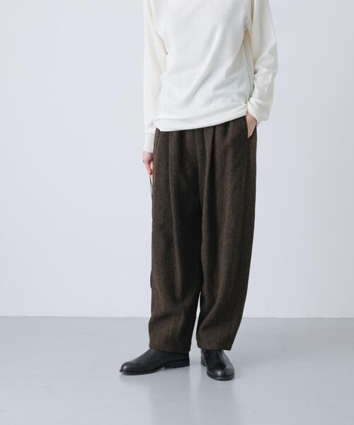 かぐれ パンツ Wool tapered pants レディース : ZOZOTOWN Yahoo!店