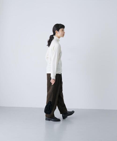 かぐれ パンツ Wool tapered pants レディース : ZOZOTOWN Yahoo!店