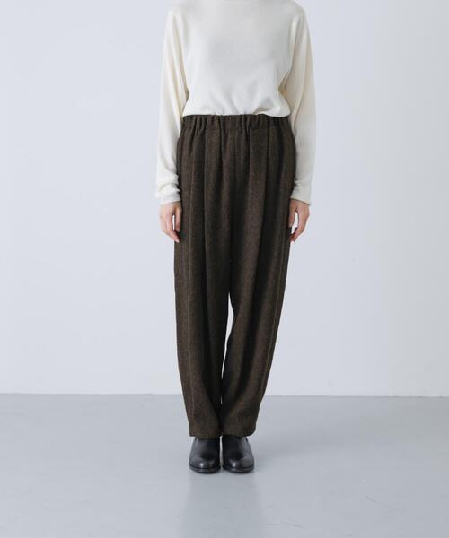 かぐれ パンツ Wool tapered pants レディース : ZOZOTOWN Yahoo!店