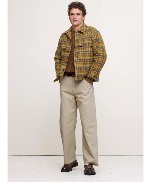 ワイドパンツ チノパン ルーズチノパンツ メンズ : ZOZOTOWN Yahoo!店