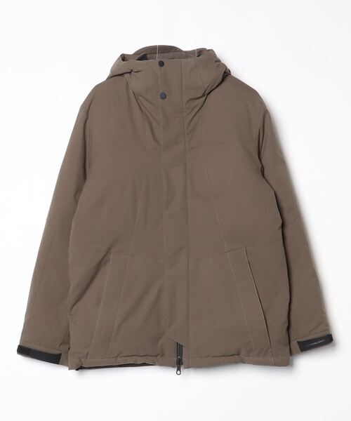 NANO universe（ナノ・ユニバース） ダウンジャケット L カーキ メンズ