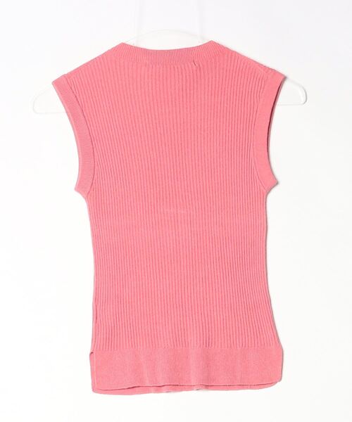 「GREED」 ノースリーブニット FREE ピンク レディース_画像2