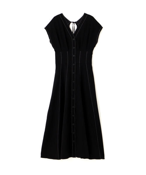 「FREE'S MART」 半袖ワンピース X-SMALL ブラウン レディース_画像2