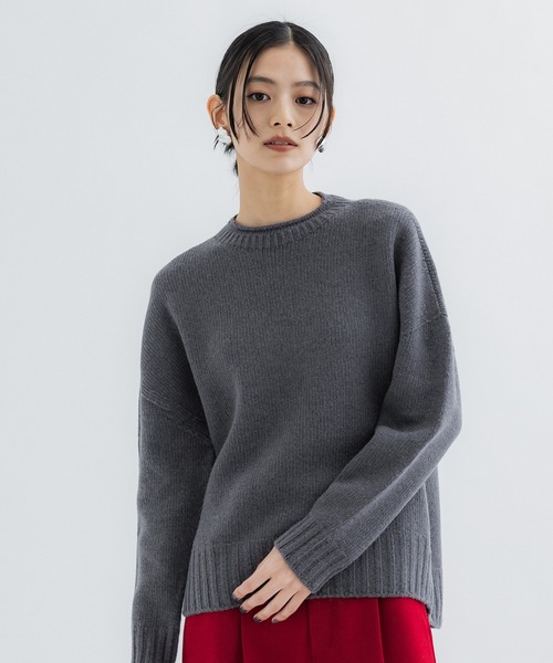 UNITED TOKYO（ユナイテッドトウキョウ） 長袖ニット FREE グレー