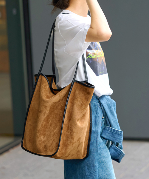 IOMMI トートバッグ 「追加」「IOMMI/イオミ」 syntetic suede big