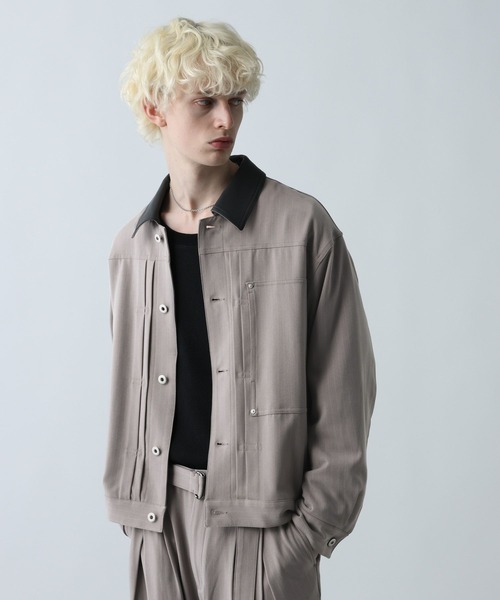 HAREアウター HARE（ハレ） ブルゾン アウター 「SET UP対応」ダブルウィーブ