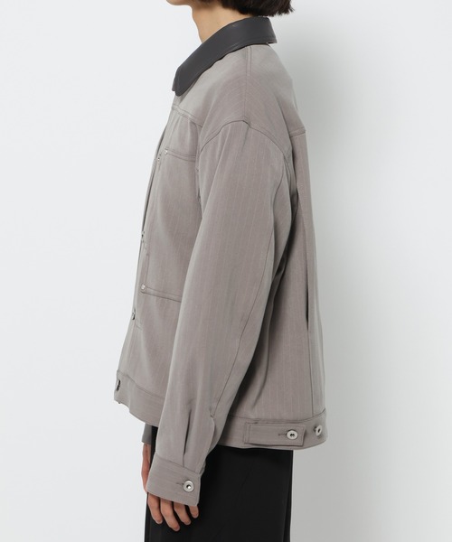 HARE（ハレ） ブルゾン アウター 「SET UP対応」ダブルウィーブ