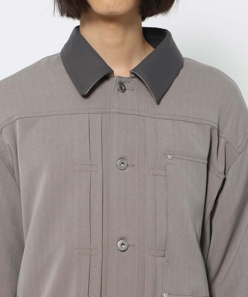 HARE（ハレ） ブルゾン アウター 「SET UP対応」ダブルウィーブ