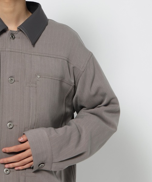 HARE（ハレ） ブルゾン アウター 「SET UP対応」ダブルウィーブ