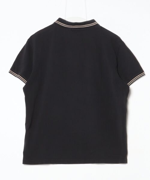 ✨大人気✨ MONCLER モンクレール 黒 ブラック 半袖ポロシャツL MONCLER（モンクレール） 半袖ポロシャツ X-LARGE ブラック メンズ